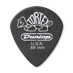 Dunlop 482R.88 Tortex Pitch Black Jazz III  .88mm  72/Bag