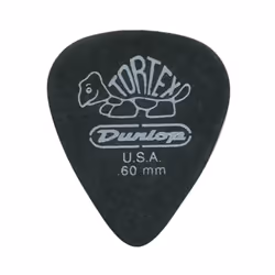 JIM DUNLOP 488R60 Pitch Black 60mm 72Bag