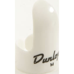 JIM DUNLOP 9011R White Plastic Fingerpicks  Medium  12/Bag