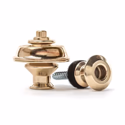 JIM DUNLOP Dual Design Straplok System Brass