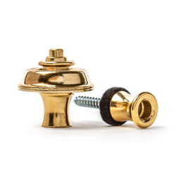 Dunlop SLS1104G Straplok Original Strap Retainer System  Gold