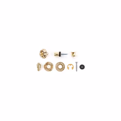Dunlop SLS1104G Straplok Original Strap Retainer System  Gold