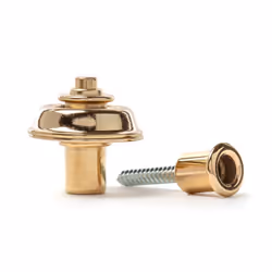 JIM DUNLOP SLS1404G Straplok? Flush Mount Strap Retainer System  Gold