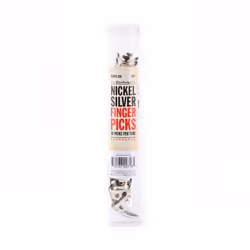 JIM DUNLOP 33R.025 Nickel Silver Fingerpicks  .025""""  20/Tube