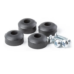 Dunlop ECB151 Rubber Feet with Screws  4/Bag