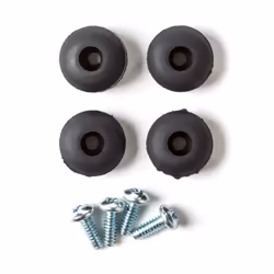 Dunlop ECB151 Rubber Feet with Screws  4/Bag