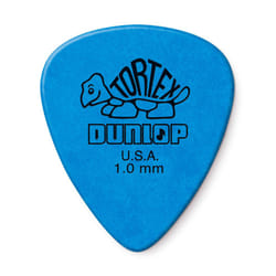 Jim Dunlop Tortex Standard 1.0mm Blue Guitar Picks-36 Pack (418B1.0)