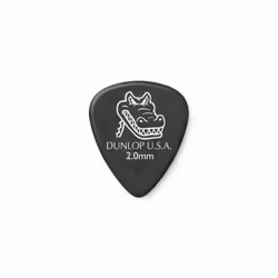 JIM DUNLOP 417P2.0 Grip Black 2.0mm 12/Player's Pack