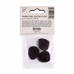 JIM DUNLOP 477P504 Primetone  Round Tip  5.0mm  3/Player's Pack