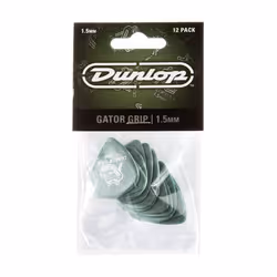 Dunlop Gator Grip Pick 1.5mm  12 Pack