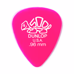 Dunlop 41P.96 Delrin  Dark Pink  .96mm  12/Player's Pack