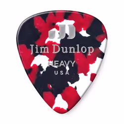 Dunlop 483P06HV genuine celluloid  confetti  Heavy  12Players Pack