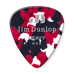 Dunlop 483P06HV genuine celluloid  confetti  Heavy  12Players Pack