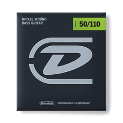 JIM DUNLOP DBN50110 Nickel Wound Bass Strings  Heavy  .050-.110  4 Strings/Set