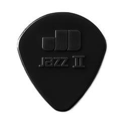 Dunlop 47P2S Nylon Jazz II  Black  1.18mm  6/Player's Pack