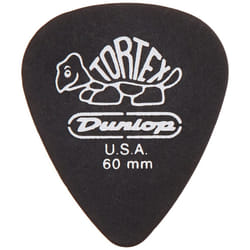JIM DUNLOP 488P60 Pitch Black  60mm  12Players Pack