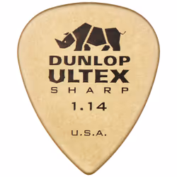 JIM DUNLOP 433P1.14 Ultex Sharp  1.14mm  6/Player's Pack