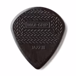 JIM DUNLOP 471P3S Max-gripA Jazz III Black Stiffo 6Players Pack Sma