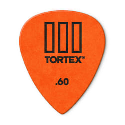 Dunlop Manufacturing Tortex TIII guitar pick 12 pc(s) Orange