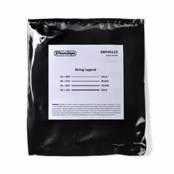 Dunlop DBN55115 Nickel Wound Bass Strings  Extra Heavy  .055-.115  4 Strings/Set