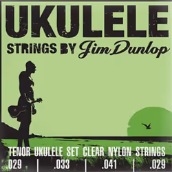 JIM JIM DUNLOP DUY303 Tenor Ukulele Strings  4 Strings/Set