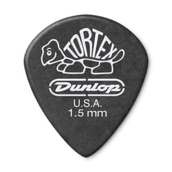 Dunlop 482R1.5 Tortex Pitch Black Jazz III  1.5mm  72/Bag