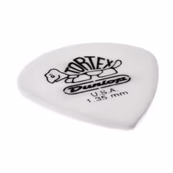 Dunlop 478R1.35 Tortex White Jazz III  1.35mm  72/Bag