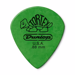 Jim Dunlop Tortex Jazz III XL .88mm Green Guitar Picks - 72 Pack