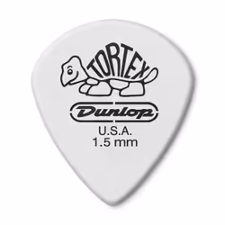 Dunlop Manufacturing 498R150, Nylon, White, Monochromatic, Jazz, United States, 1.5 mm