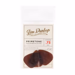 JIM DUNLOP Primetone Standard .73mm Sculpted Plectra with Grip   3 Pac