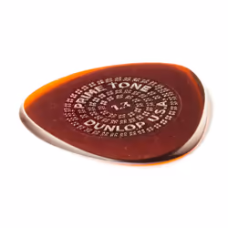 JIM DUNLOP 514R1.3 Primetone Semi Round Guitar Pick -- 12 Pack