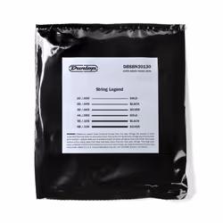 Dunlop DBSBN30130 Super Bright Bass Strings  Nickel Wound  Medium.030-.130  6 Strings/Set
