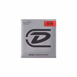 Dunlop DBMMS45105 Marcus Miller Super Bright Bass Strings, Medium.045         .105, 4 Strings/Set