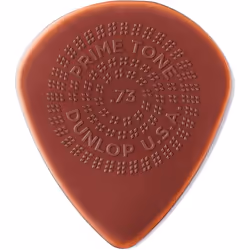 JIM DUNLOP Primetone Jazz III XL .73mm Sculpted Plectra (Grip) - 12 Pack