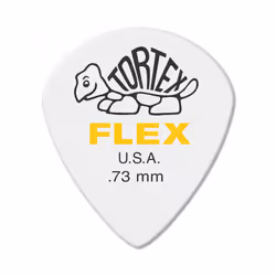 Jim Dunlop Tortex Flex Jazz III XL .73mm 72 Pack Guitar Picks (466R.73