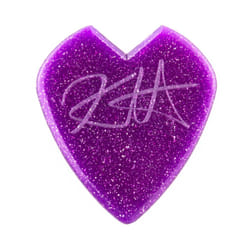 Jim Dunlop 47PKH3NPS Kirk Hammett Purple Sparkle Jazz III Signature Picks, Set of 6 Pieces