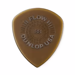 Jim Dunlop Flow Standard gripA88mm guitar Picks (549R88)