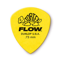 Jim Dunlop Tortex Flow Standard .73mm Guitar Picks (558R.73)  Yellow