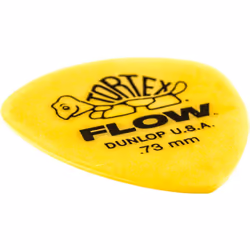 Jim Dunlop Tortex Flow Standard .73mm Guitar Picks (558R.73)  Yellow