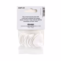 Jim Dunlop Tortex Flow Standard 1.5mm Guitar Picks (558P1.50)