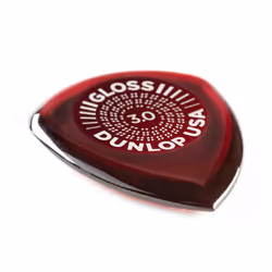 Jim Dunlop Flow Gloss 3.0mm Guitar Picks-3 Pack