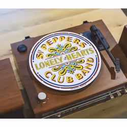 Crosley AC1016A-SP Turntable Slip Mat  The Beatles SGT. Pepper's