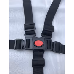 High chair Straps, Adjustable 5 Point Harness Baby Safety Strap Belt for Stroller Pushchair Pram Buggy Safe Protection,High c ...