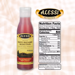 Alessi Balsamic Vinegar Reduction (Raspberry Balsamic, Pack of 1)