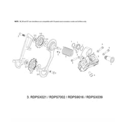 SRAM Rear Derailleur B-Screw And Limit Screw Kit X9 Type 2 / 2011X9 10 Speed