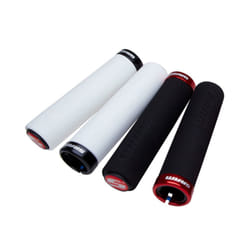 SRAM Locking Grips Foam 129 MM With Single Red Clamp And End Plugs