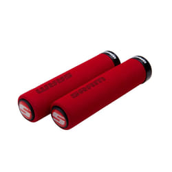 SRAM Locking Grips Foam 129 MM Red With Single Clamp And End Plugs
