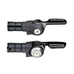 SRAM 500 TT Shifter Set Aluminum Rear / Friction Front - 10 Speed, One Colour