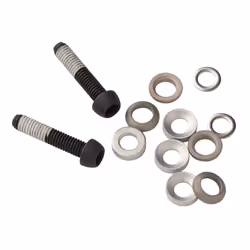SRAM Bracket Mounting Bolts Stainless T25 2 Pieces Flat Mount Caliper - 17 MM, One Colour