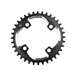 SRAM Chain Ring X-Sync 11 Speed Apex1 Asy MMetric 110 BCD Alumblack BB30 Or GXP - 40T, Black